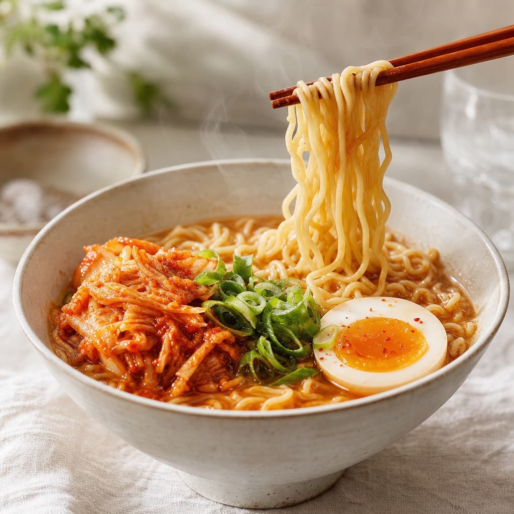 Ramen con kimchi KIMKIM